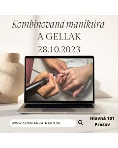 Kombinovaná manikúra a Gellak 28.10.2023
